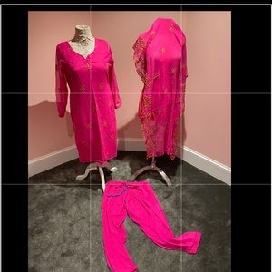 AMAZING vintage sari, pants & scarf